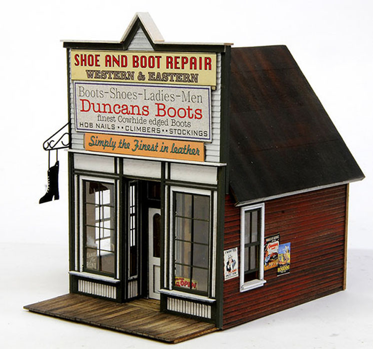 Banta Modelworks HO scale Duncan Boots