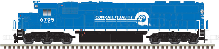 Atlas Model Railroad N scale Electro-Motive Division SD50 and SD60 diesel locomotives