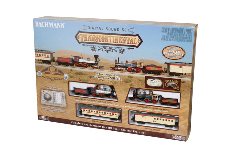 Bachmann HO scale The Transcontinental train set