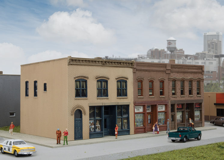 Wm. K. Walthers N scale Merchant’s Row III