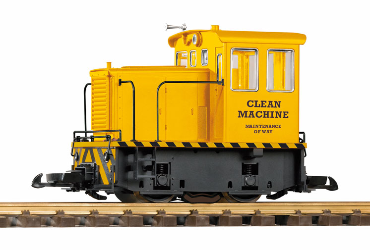 PIKO American large scale General Electric 25-ton diesel switcher track cleaning machine