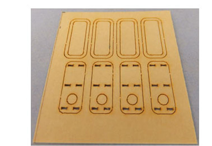 Sea Port Models Works HO scale passageway doors and frames
