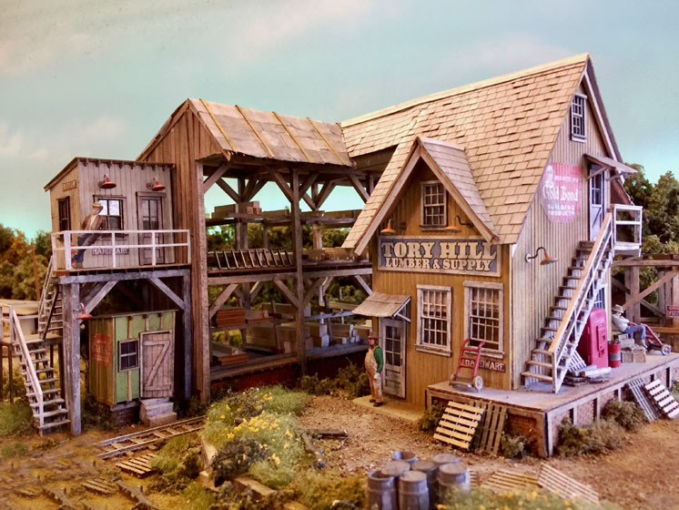 Bar Mills O scale Tory Hill Lumber Co.