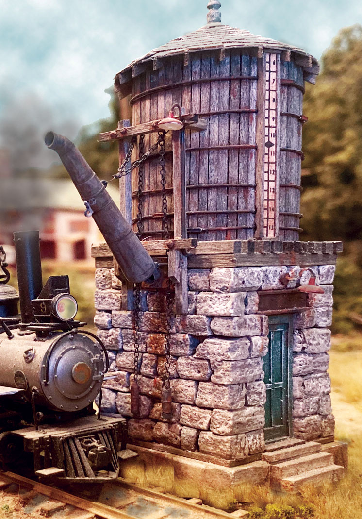 Bar Mills Models HO scale Cranberry Yard water tower kit