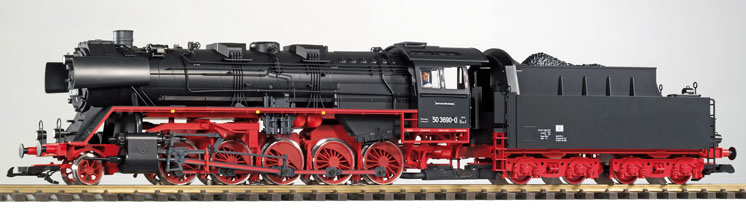 PIKO America large scale Deutsche Reichsbahn class BR-50 2-10-0