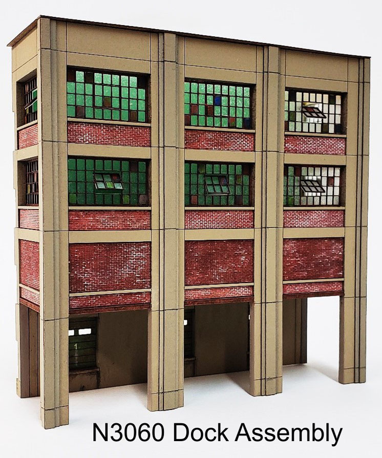 ITLA Scale Models N scale Rail/truck loading dock
