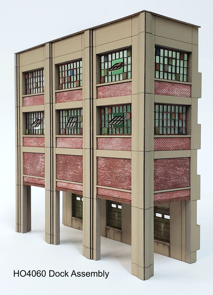 ITLA Scale Models HO scale rail/truck loading dock kit
