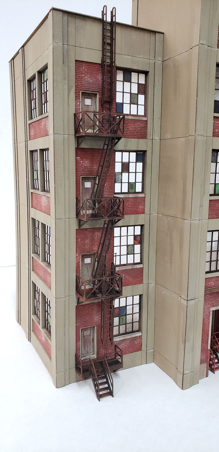 ITLA Scale Models HO scale fire escape wall