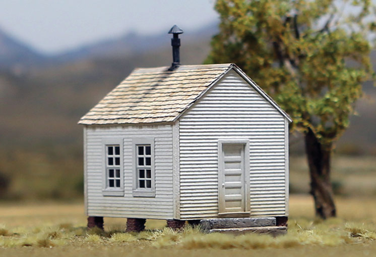 Bollinger Edgerly Scale Trains HO scale Bairfield School kit