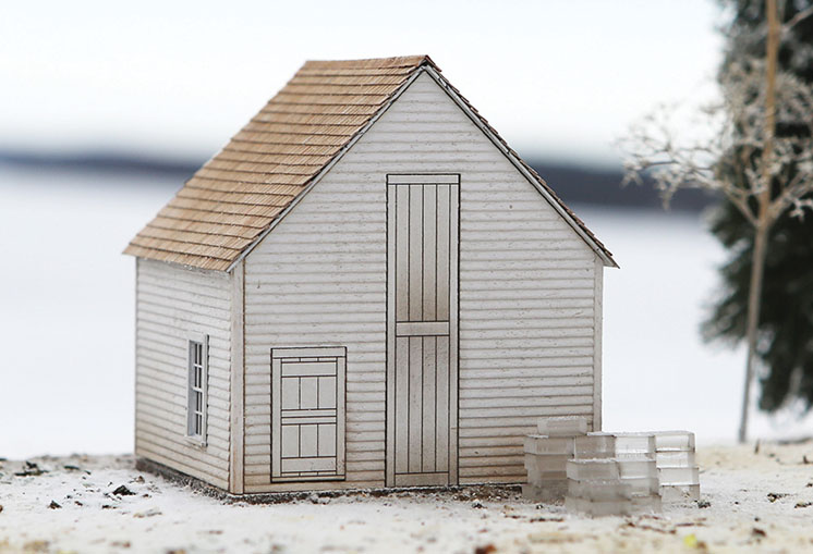 Bollinger Edgerly Scale Trains HO scale Johannes Decker ice house kit