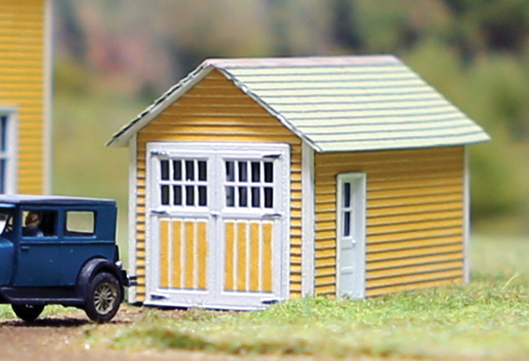 Bollinger Edgerly Scale Trains HO scale single-car detached garage kit