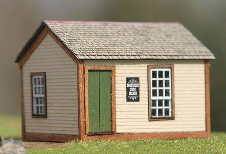 Bollinger Edgerly Scale Trains HO scale Goodridge Shoemaker Shop kit