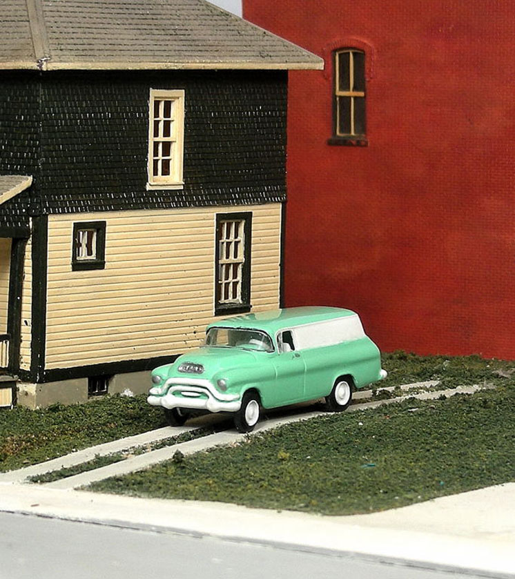 Sylvan Scale Models HO scale 1955-56 GMC panel truck