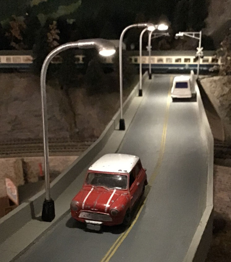 Dwarvin HO/narrow gauge highway lamp
