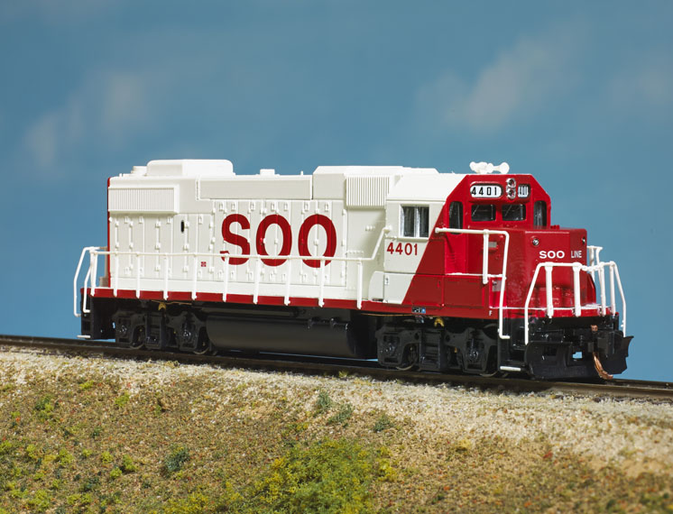 Walthers N scale GP38-2 diesel locomotive