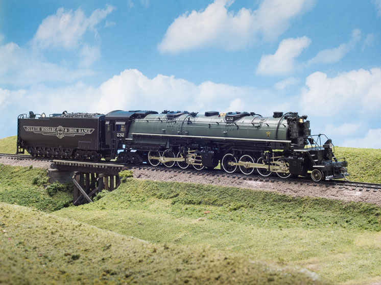 MTH Electric Trains HO scale Duluth, Missabe & Iron Range 2-8-8-4 Yellowstone steam locomotive