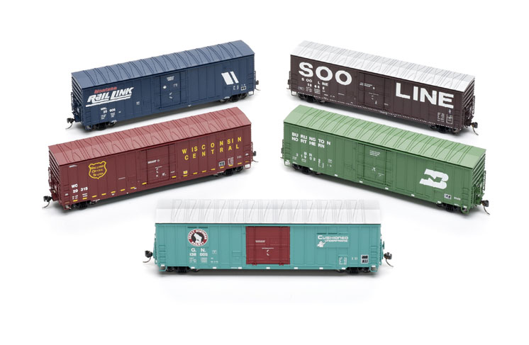 Fox Valley Models HO Soo Line Fond du Lac, Wis.-built 50-foot 7-post plug-door boxcar
