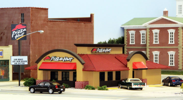 Summit USA HO scale Pizza Hut