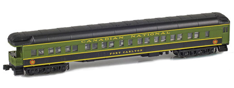 American Z Line Heavyweight observation car and Railway Post Office