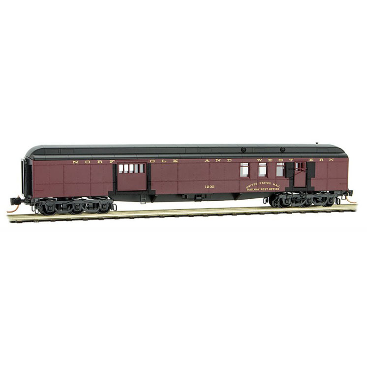 Micro-Trains Line Co. N scale 70-foot heavyweight baggage-mail car