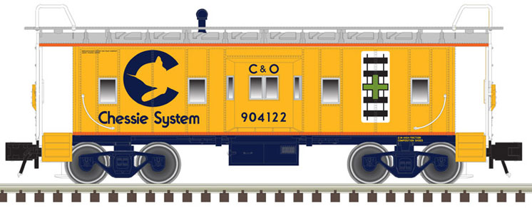 Atlas O Bay-window caboose