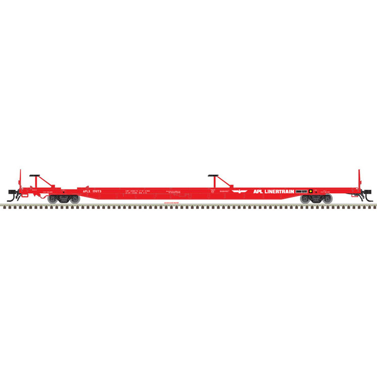 Atlas Model Railroad Co. HO scale American Car & Foundry 89’-4” flatcar