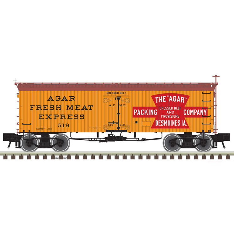 Atlas O 36-foot double-sheathed refrigerator car