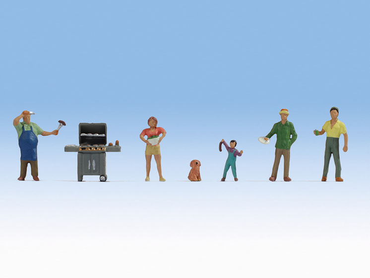 Noch GmbH & Co. KG HO scale assorted figure sets