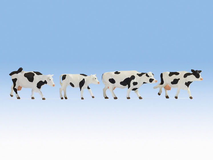 Noch GmbH & Co. KG O scale black-and-white cows