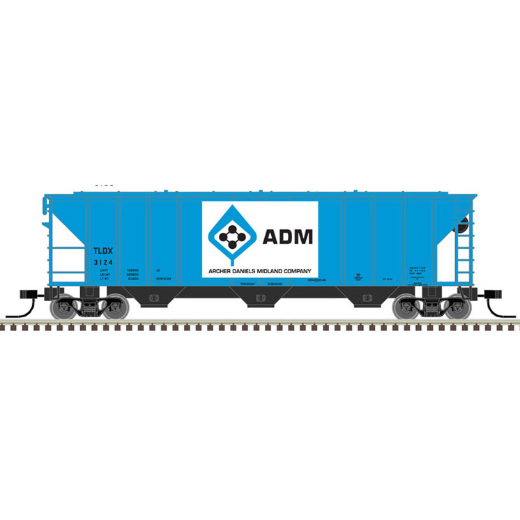 Atlas N scale Pullman-Standard 4427 covered hopper