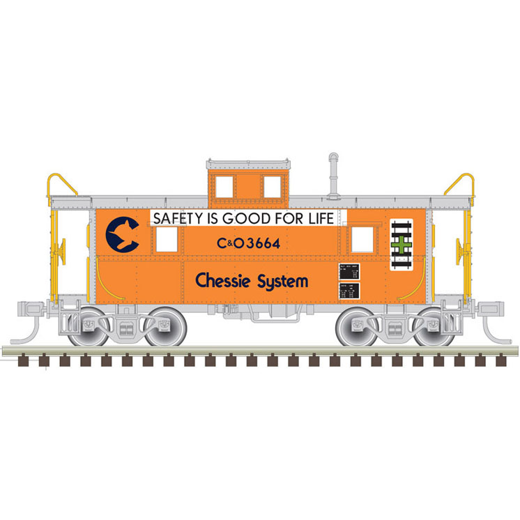 Atlas O Chesapeake & Ohio cupola caboose