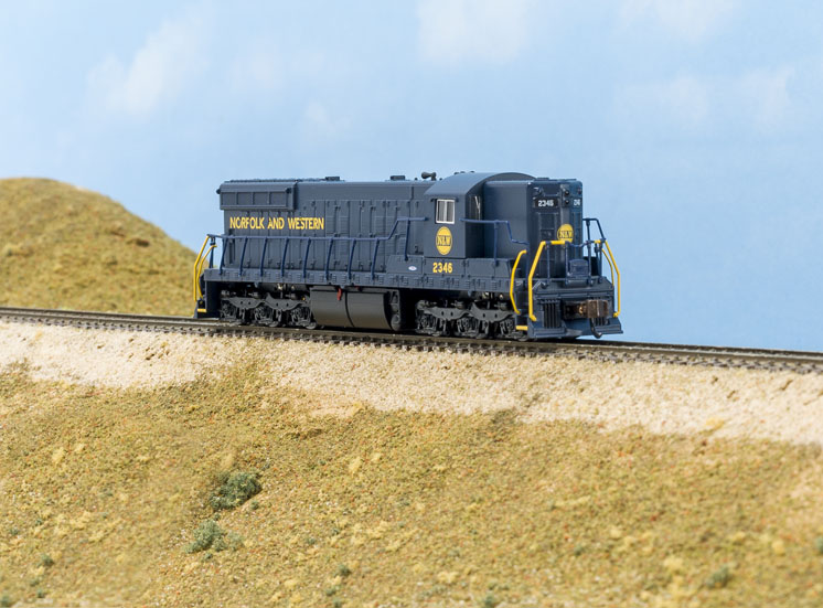 Bachmann N scale Electro-Motive Division SD9 diesel locomotive