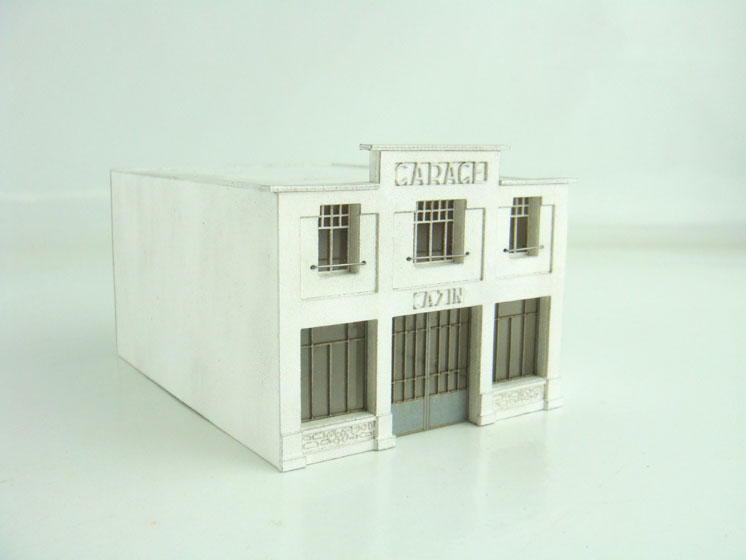 Minifer N scale Cazin Garage