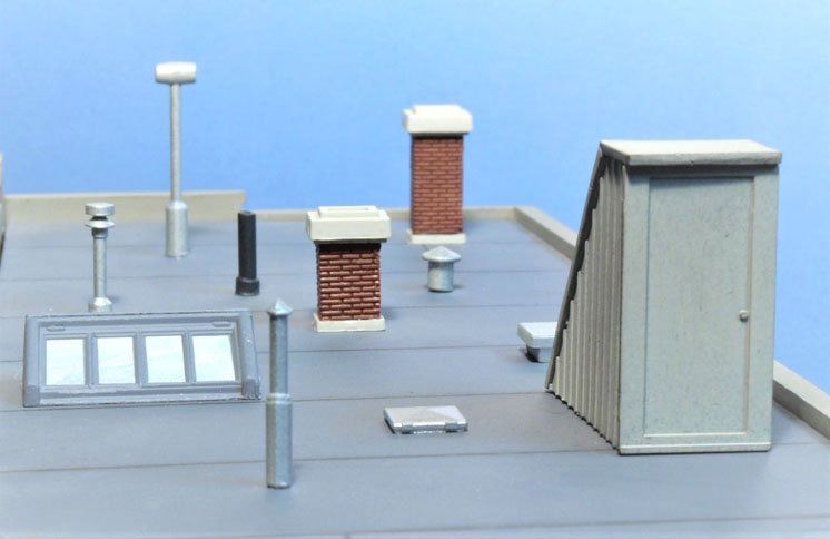 City Classics HO scale rooftop details