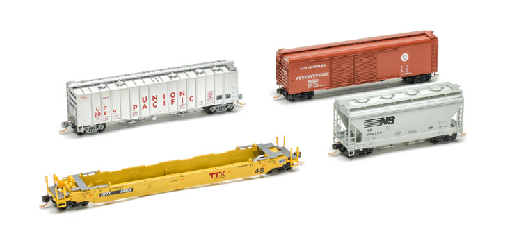 Micro-Trains N scale assorted freight cars
