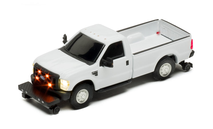 East Coast Circuits HO scale River Point Station Ford F-350 hi-rail pickup