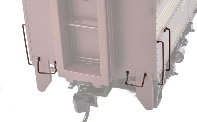 Wm. K. Walthers HO scale detail kit for Alco PA and PB diesel locomotives