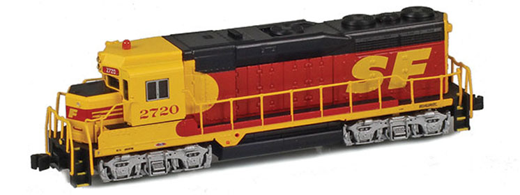 American Z scale Electro-Motive Division GP30 diesel locomotive