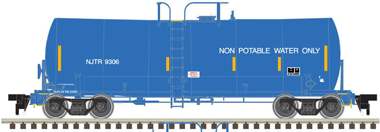 Atlas Model Railroad Co. N scale 17,600-gallon corn syrup tank cars