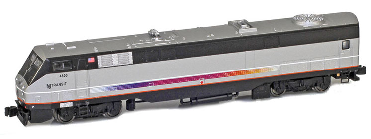 American Z Line Z scale General Electric P42 Genesis diesel locomotive