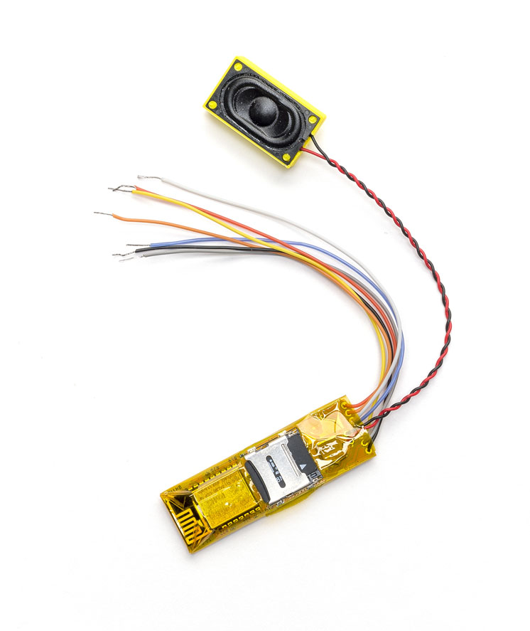 Wi-Fi  Model Railroad LLC LocoFi 2 sound decoder module