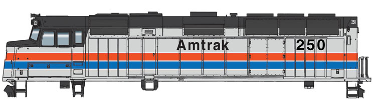 Wm. K. Walthers HO scale Electro-Motive Division F40PH diesel locomotive