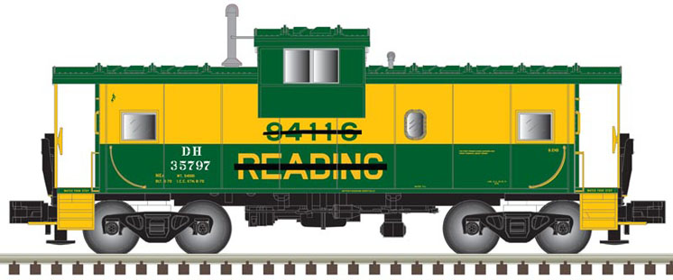 Atlas Model Railroad Co. N scale wide- and standard-cupola cabooses