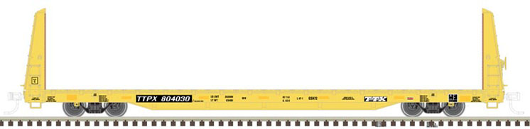 Atlas O bulkhead and short-bulkhead flatcars