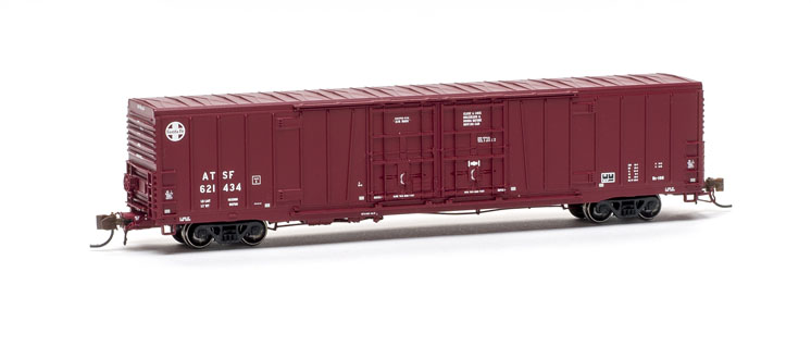 Atlas Model Railroad Co. N scale Atchison, Topeka & Santa Fe class BX-166 double-door boxcar