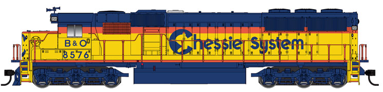 Wm. K. Walthers HO scale Electro-Motive Division SD50 diesel locomotive