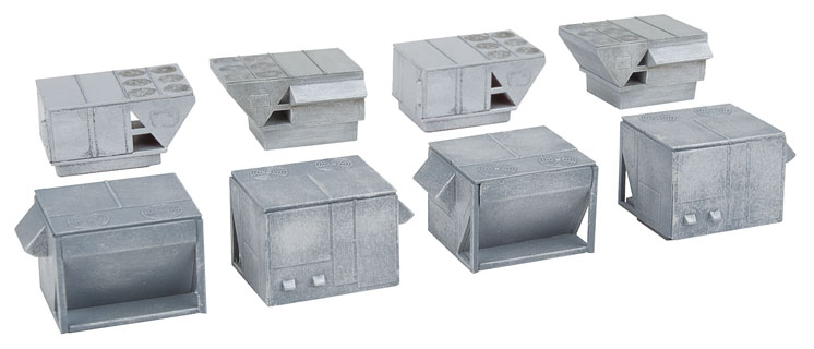 Wm. K. Walthers, Inc. N scale heating, ventilation, air conditioning (HVAC) units
