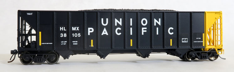 Tangent Scale Models HO scale Bethlehem Steel 3,600-cubic-foot-capacity 100-ton quad hoppers