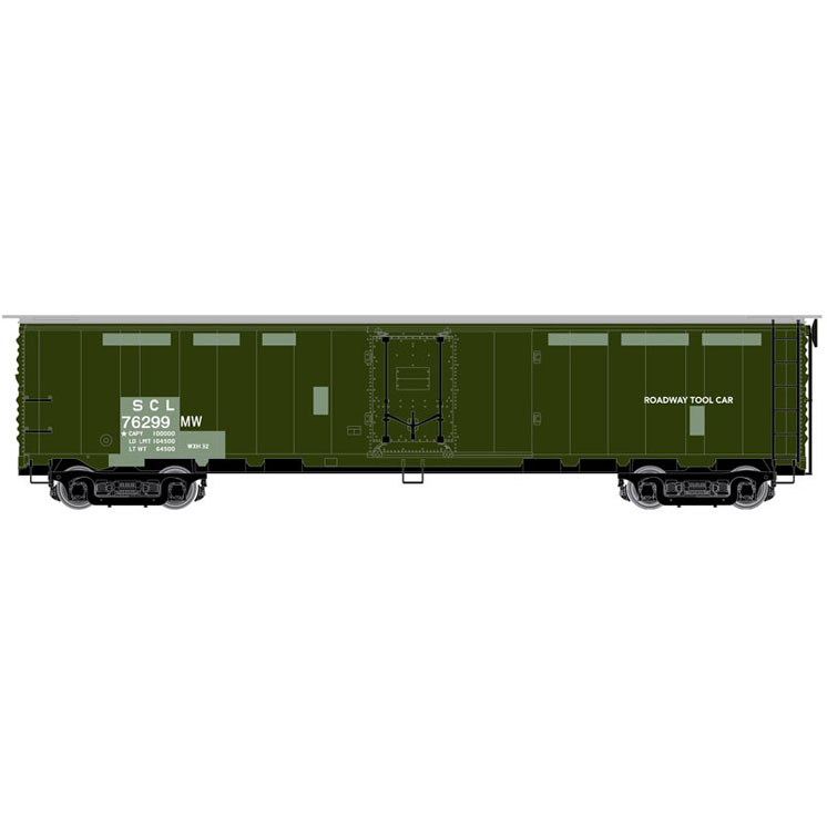 Atlas Model Railroad Co. HO scale Railway Express Agency steel express refrigerator car