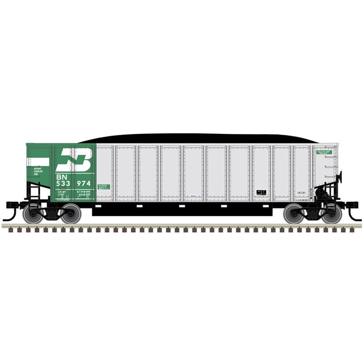 Atlas Model Railroad Co. HO scale Modern aluminum coal gondola